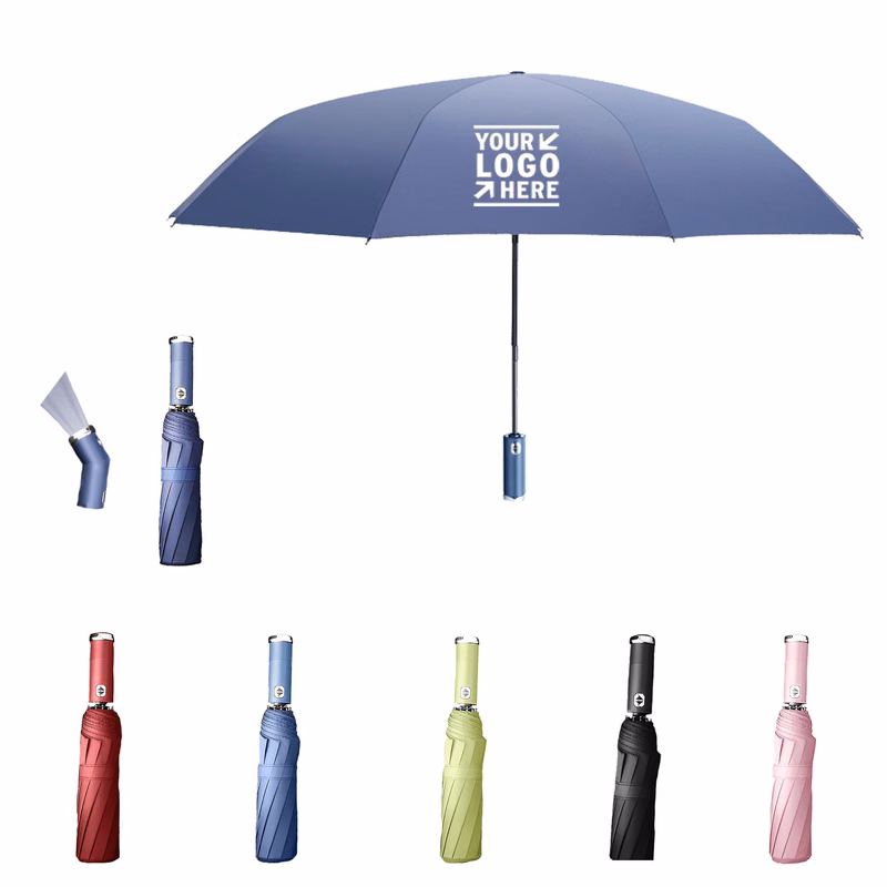 Portable Travel Umbrella With LED