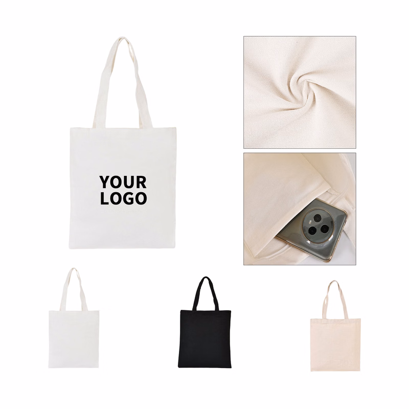 Ten Ounce Canvas Cotton Everyday Tote Bag