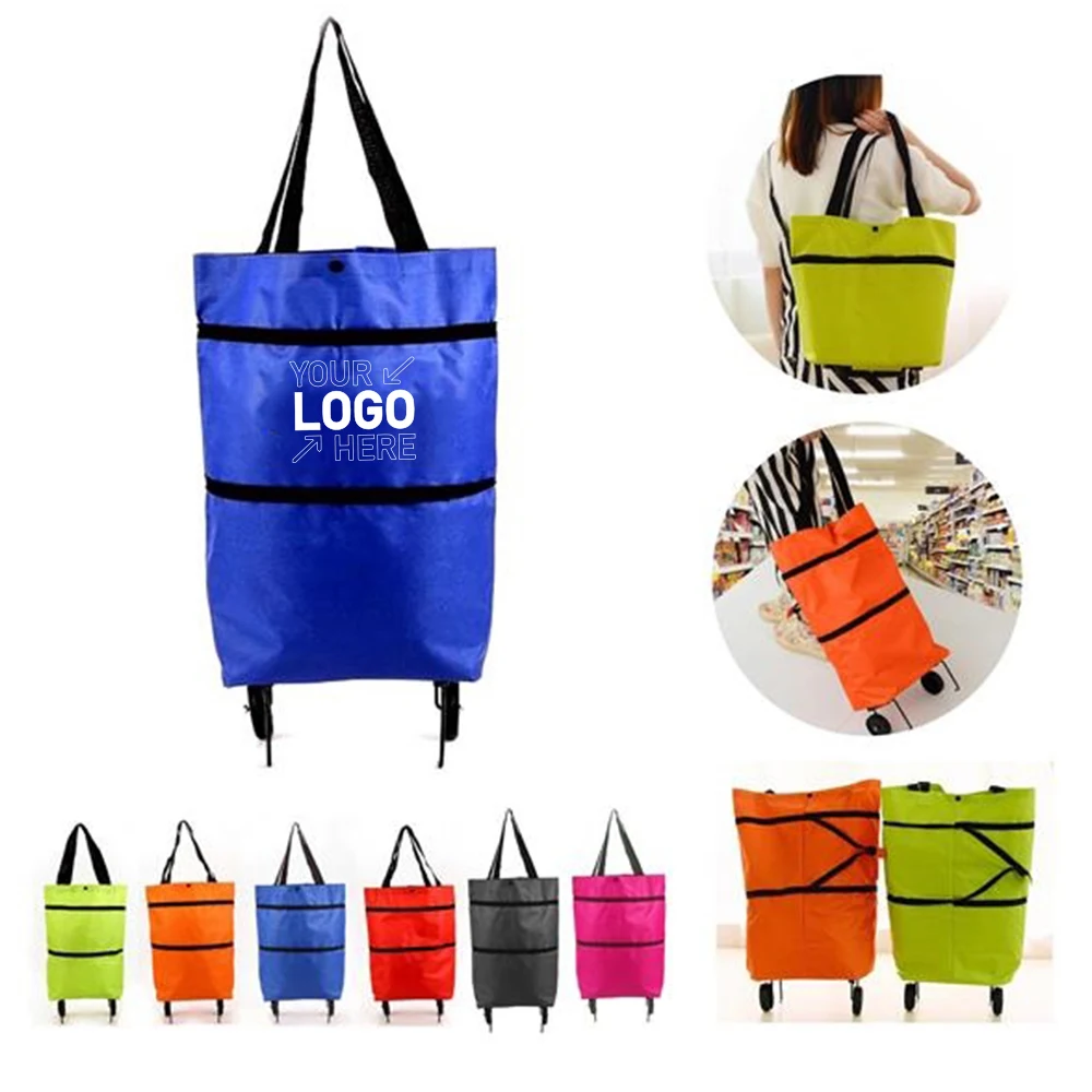 Foldable Shopping Bag Trolley 1