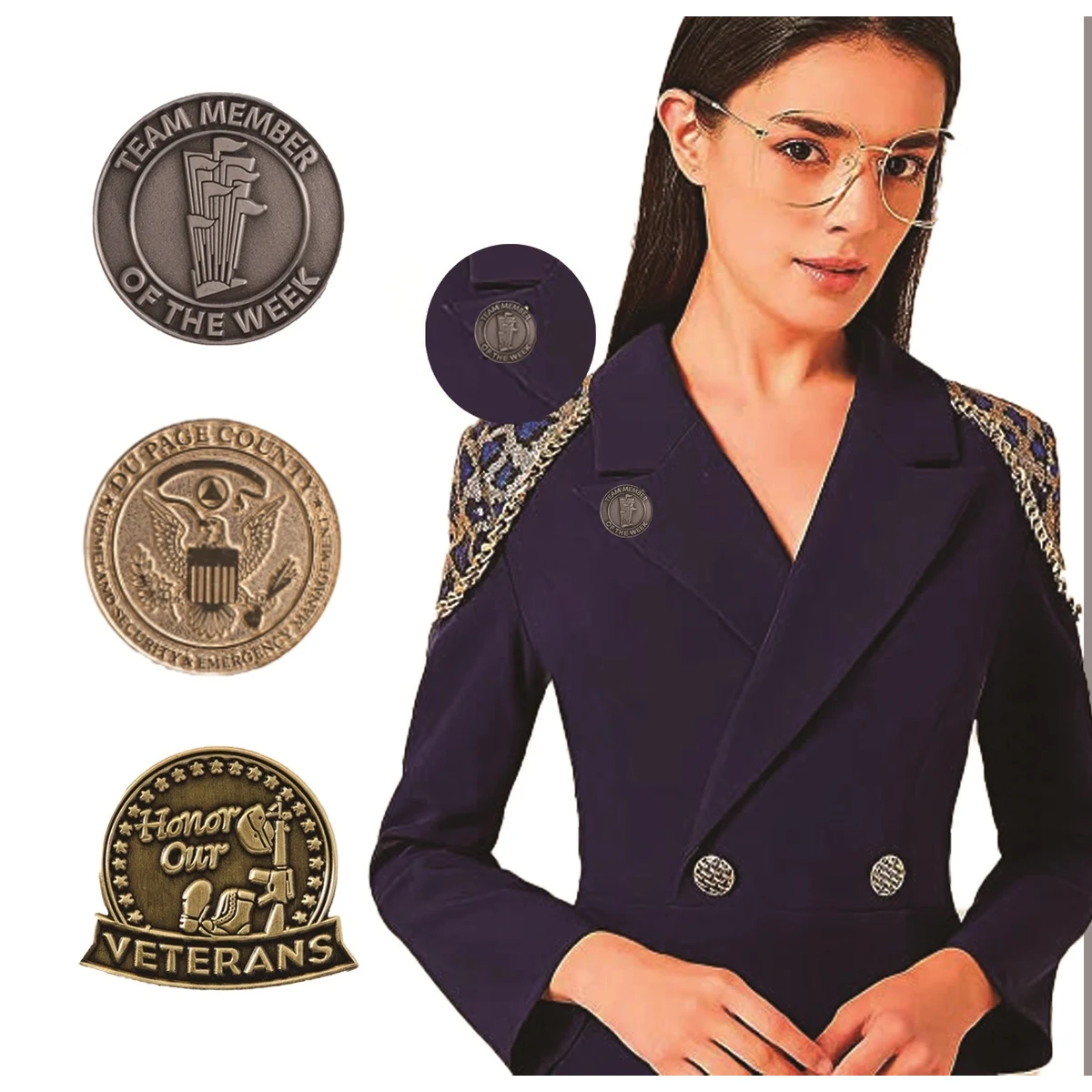 Custom Die Struck Pins 1