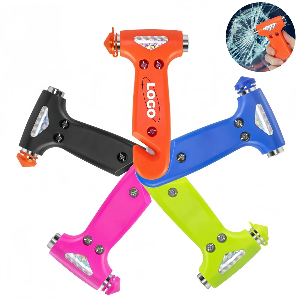 Full Color Car Safety Hammer 1