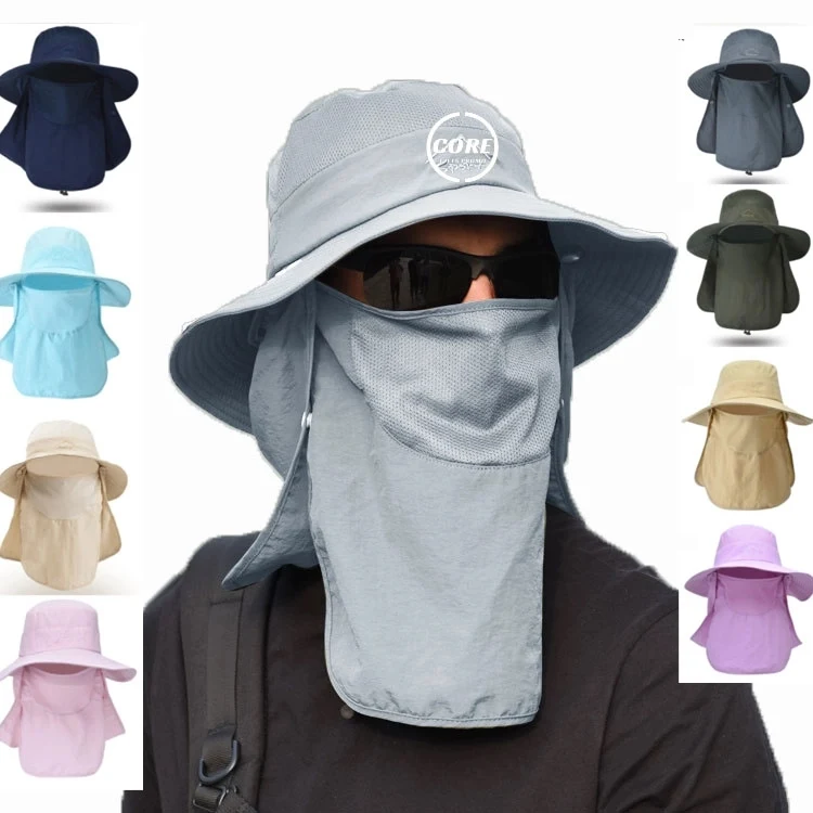Sun Protection Neck Face Hat 1