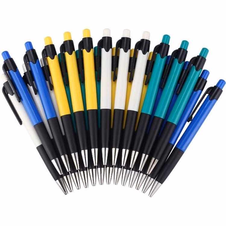 Ballpoint Pen with Black Grip & Clip
