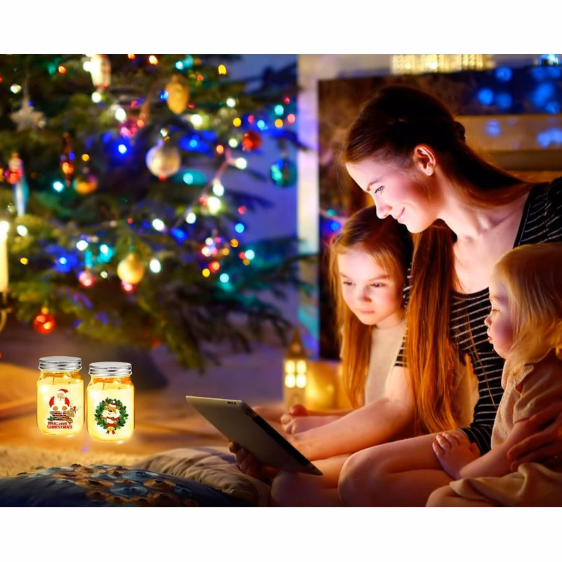 Starlight Mason Jar Night Light