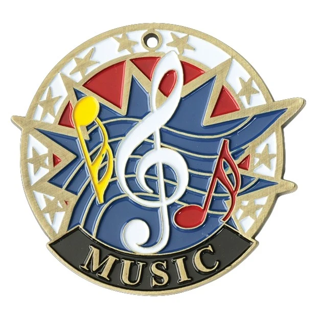 Music USA Sport Medal, 2" 1