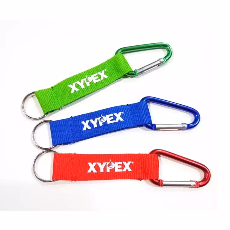 Carabiner Pocket Polyester Lanyard