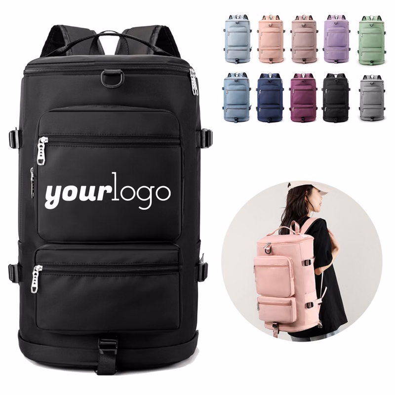 Water - Resistant Weekender Backpack with Separate Shoe Storage
