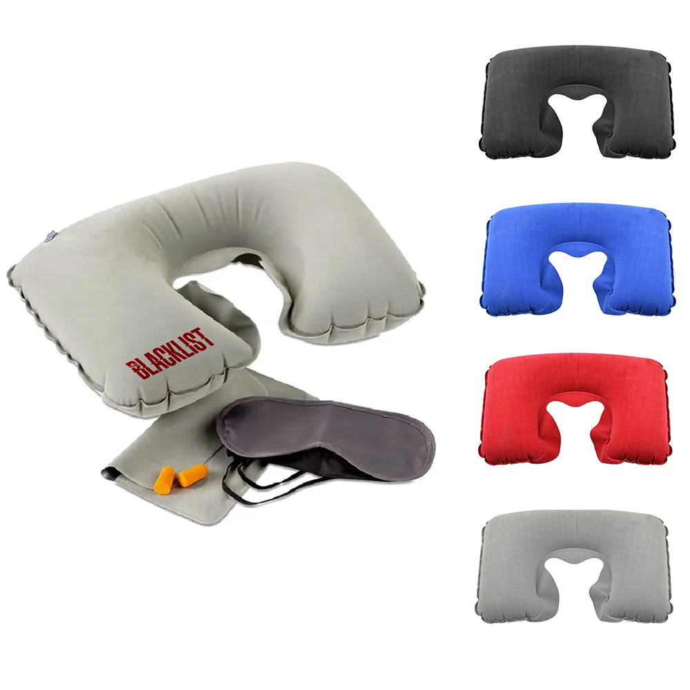 CloudNap Inflatable Neck Pillow & Sleep Kit 1