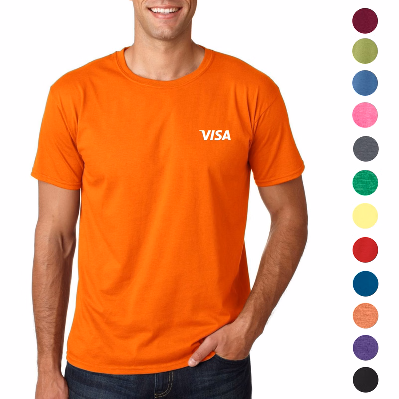 Gildan Softstyle 4.5 oz 100% Cotton Preshrunk Unisex T-Shirts