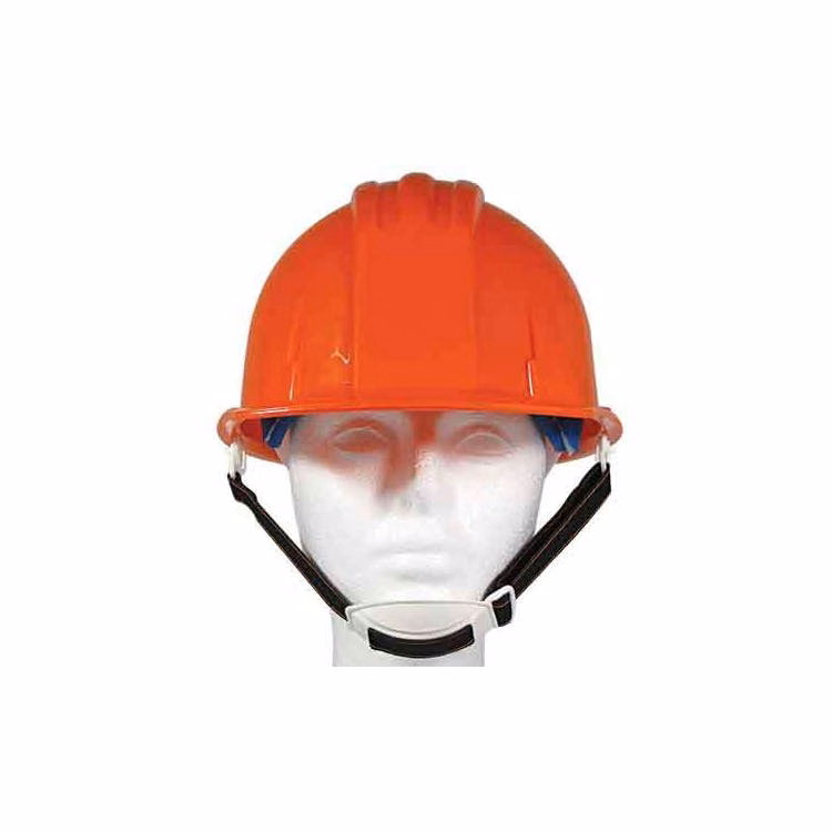 Hard Hat with Adjustable Chin Strap - Orange