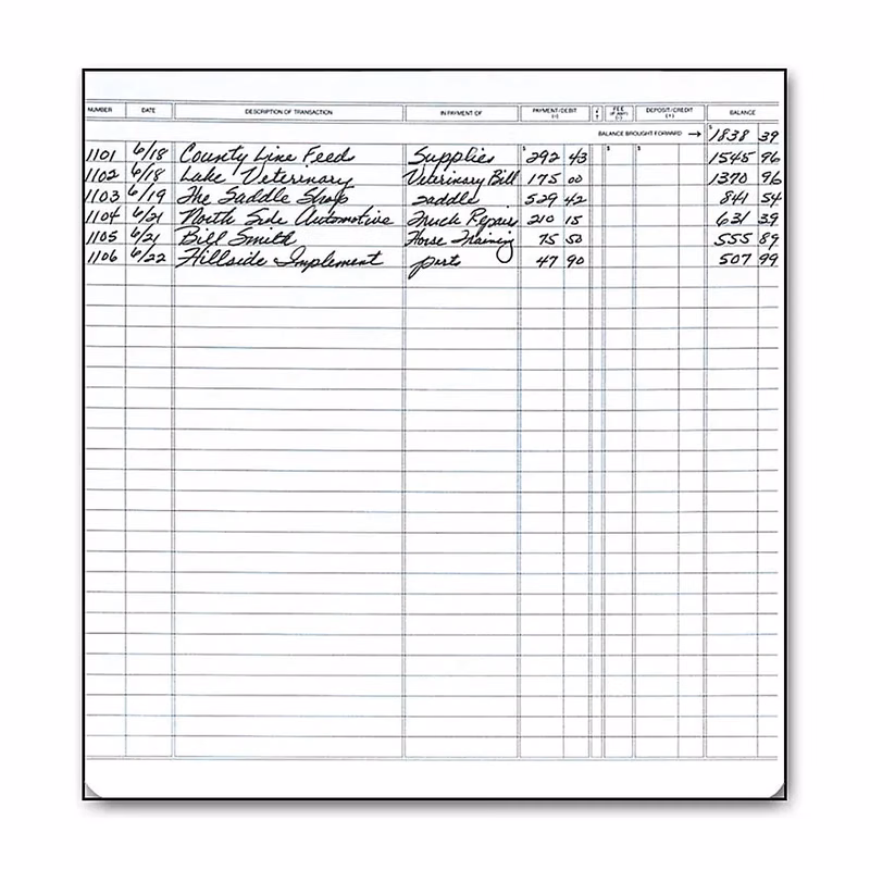 Executive Deskbook Registers