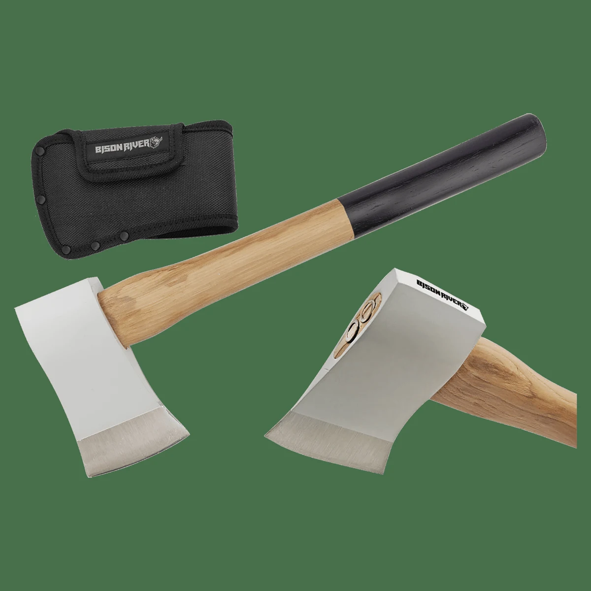 Bison River 16" Tournament Throwing Axe with Nylon Sheath 1