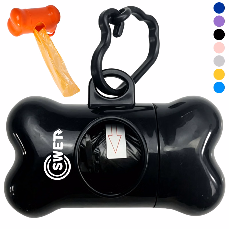 Pet Waste Bag Dispenser With Waste Bag