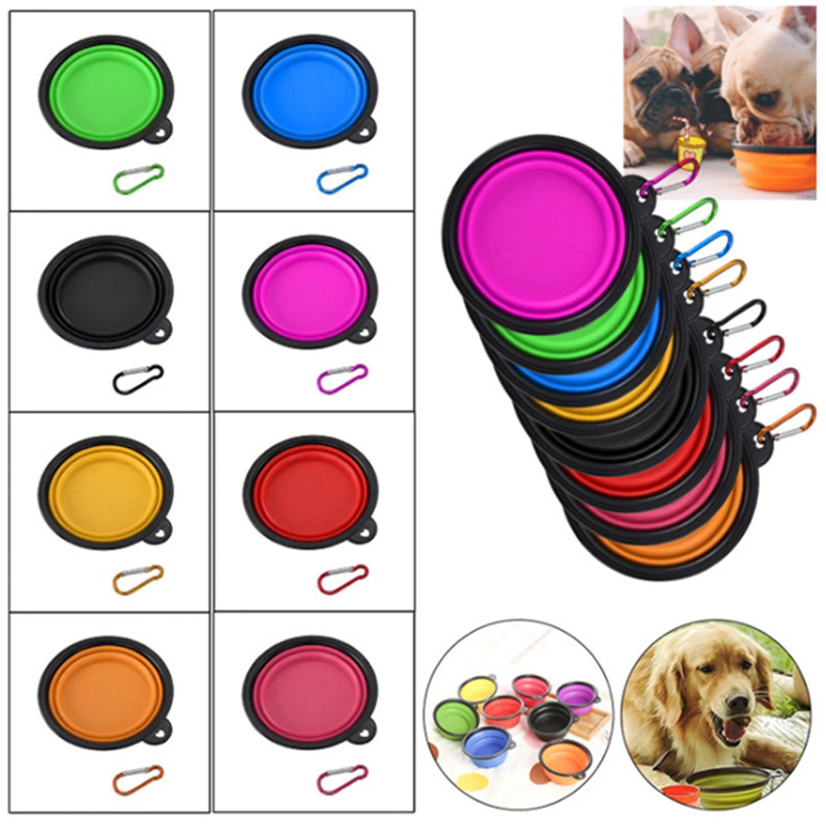Pet Foldable Bowl Portable 1
