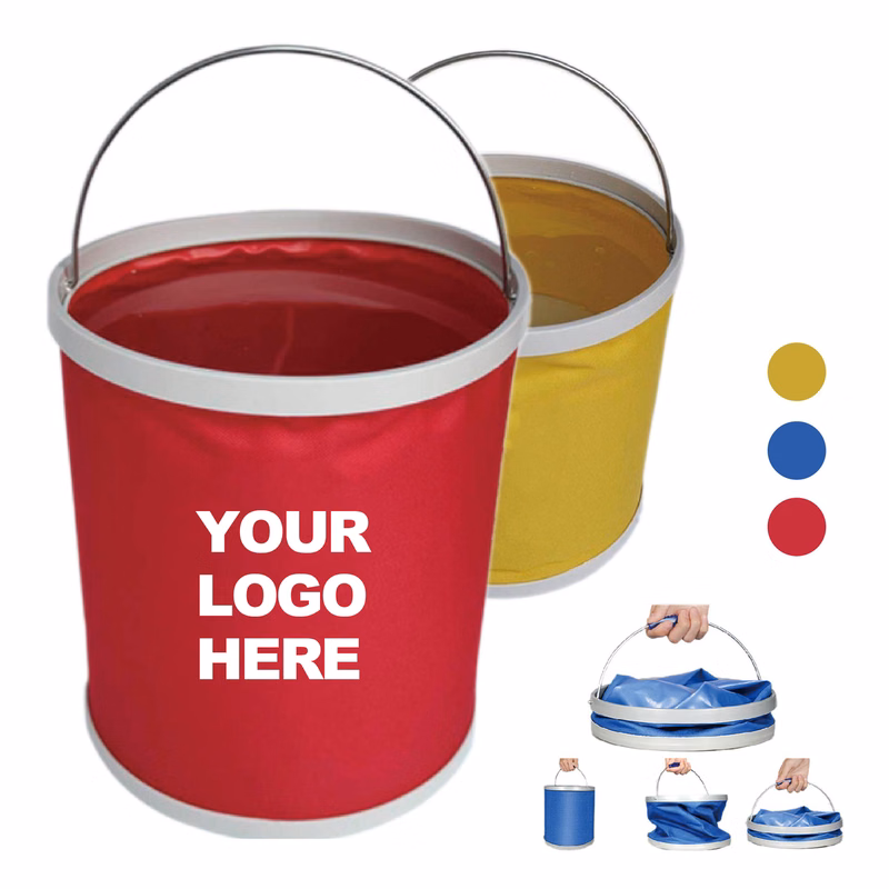 9L Travel Bucket with Steel Handle