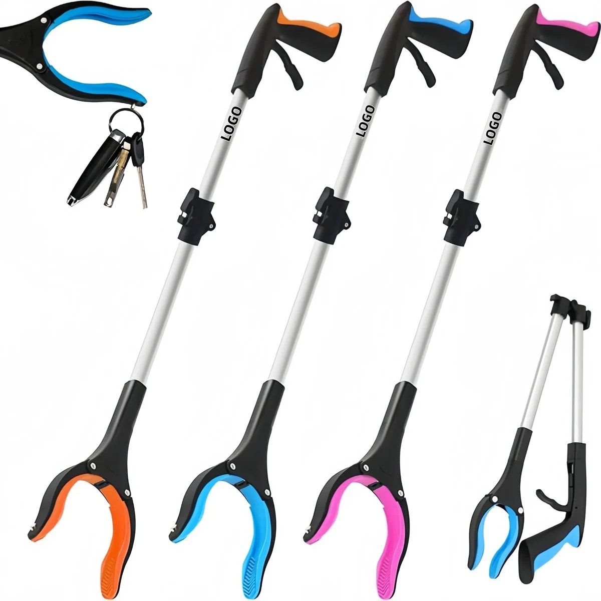 Ergonomic grapple forehand tool 1