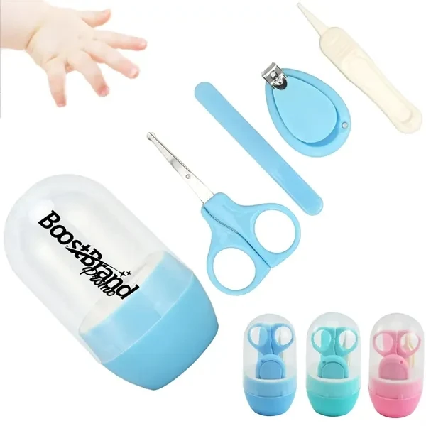 Custom Baby Nail Care Grooming Kit with Travel Case — Infant Care Essential 1