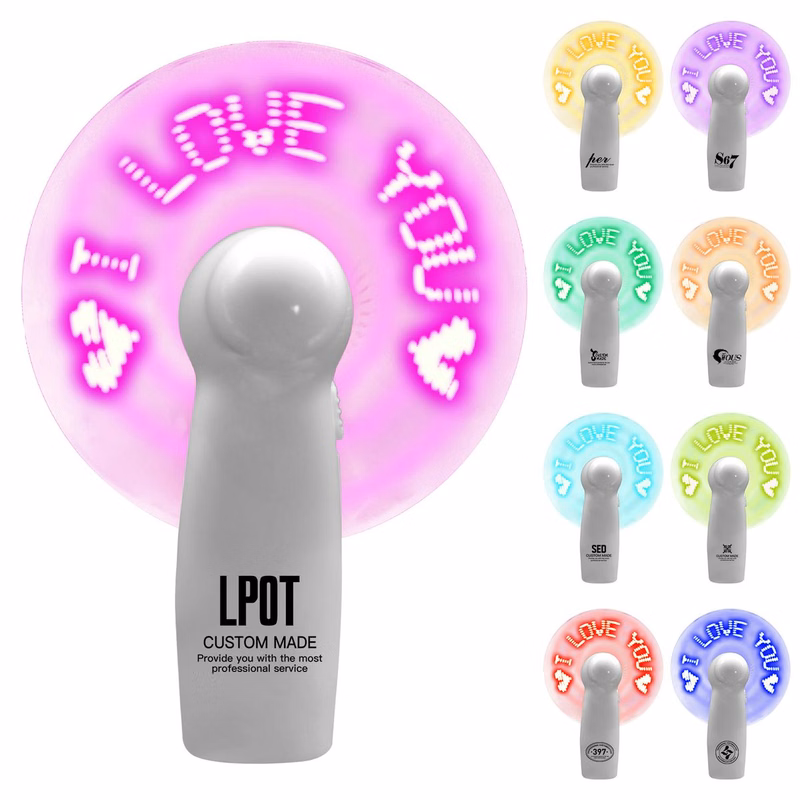 LED Programmable Electric Fan