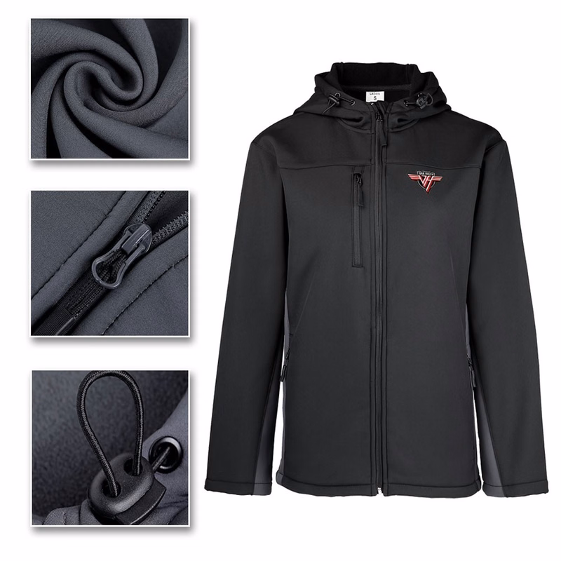 Men's Hooded Core Soft Shell Jacket