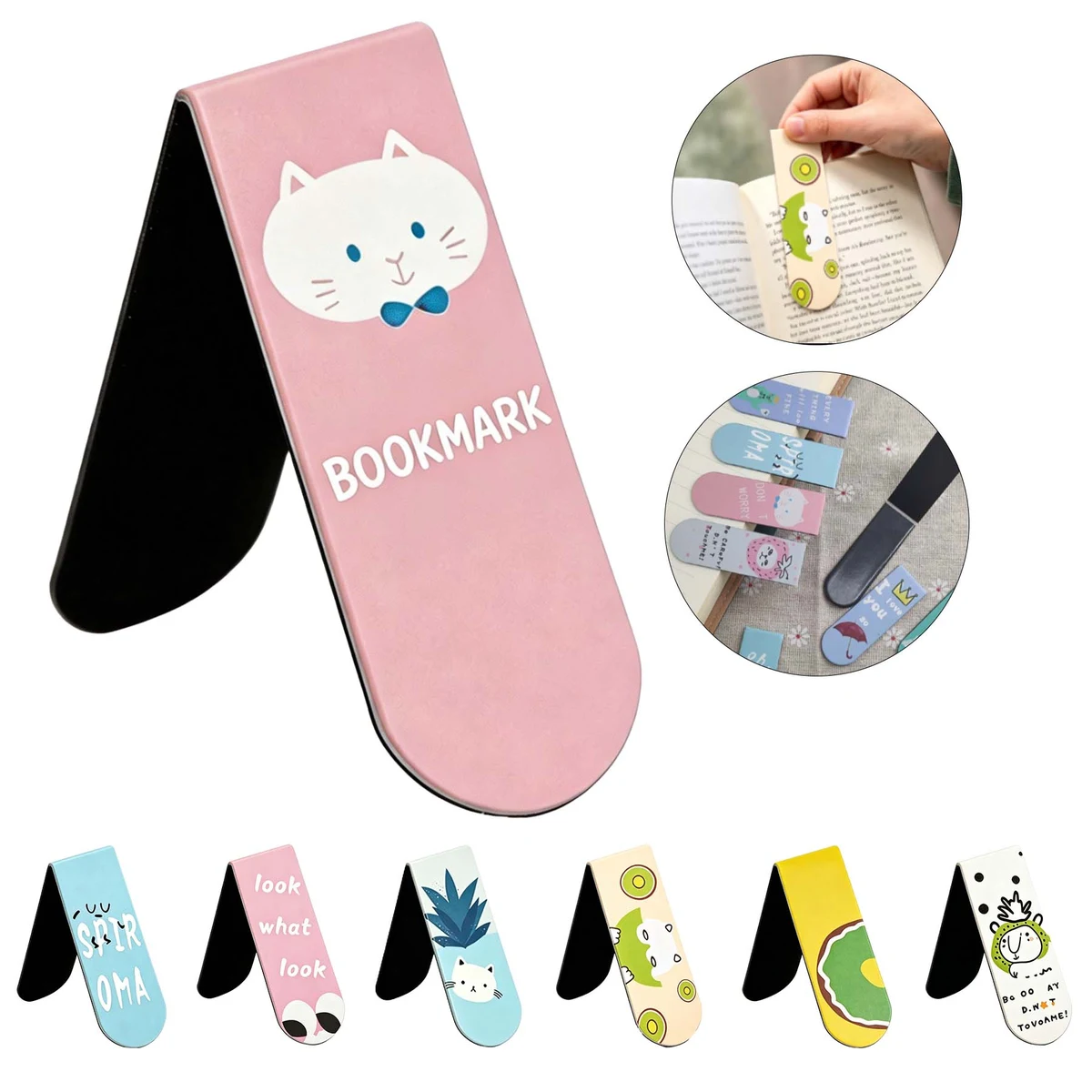 Colorful Folding Magnetic Bookmark 1
