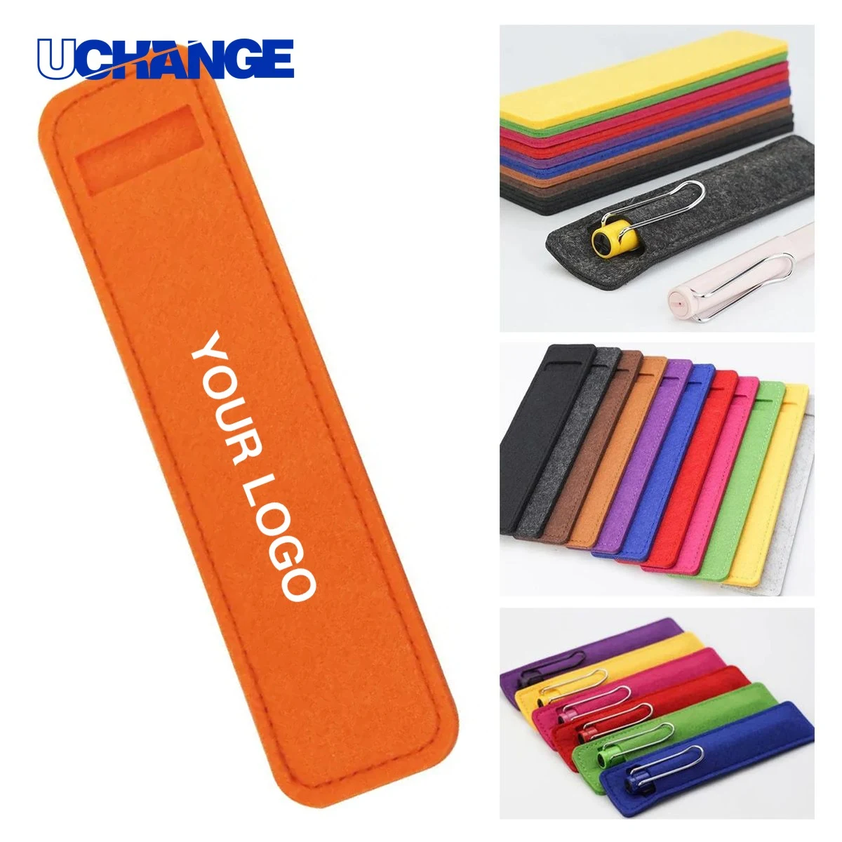 Compact PU Leather Pen Holder Case for One Pen 1