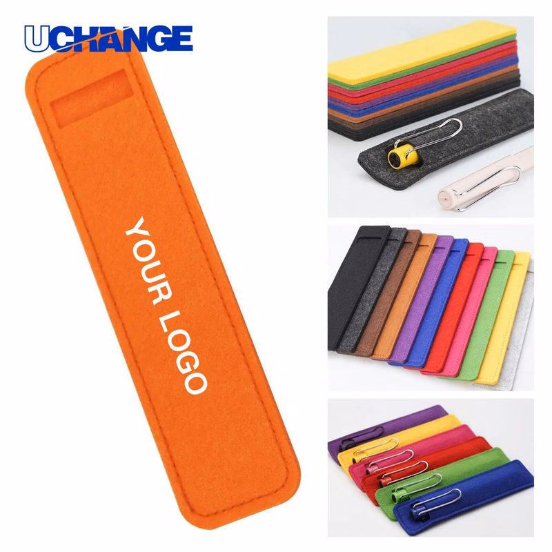 Compact PU Leather Pen Holder Case for One Pen