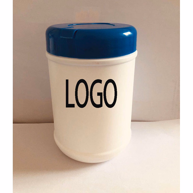 60 Sheets Hand Wipe Canister W/ Customized Sticker