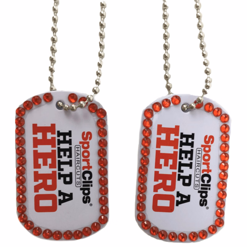 Custom Keychain Dog Tags