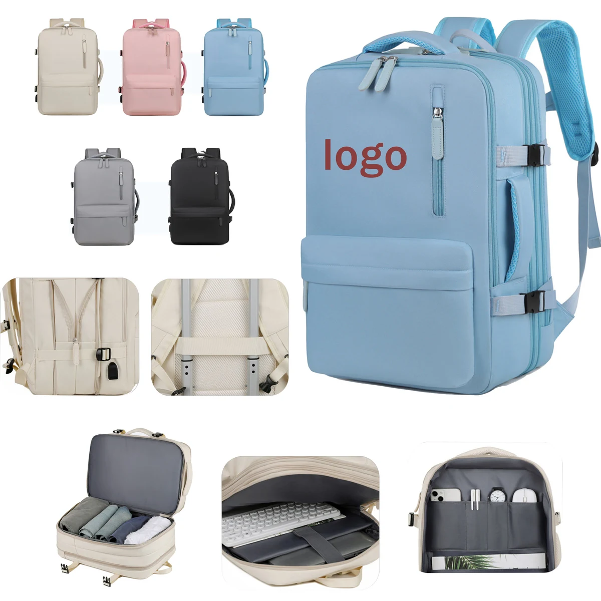 Business Men's Travel Backpack for Trips 1
