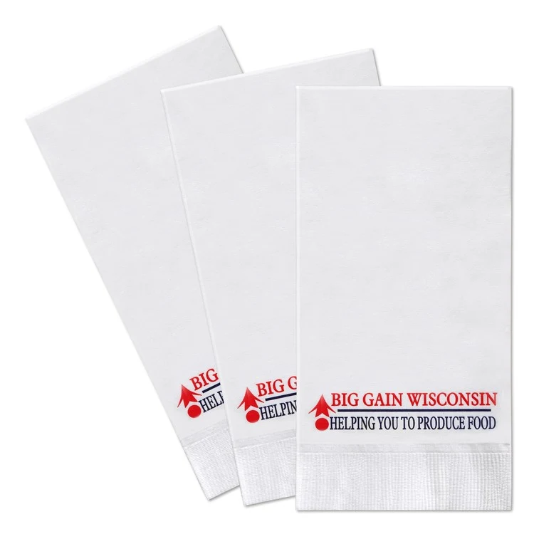 3-Ply, White, Facial-grade Dinner Napkin 1