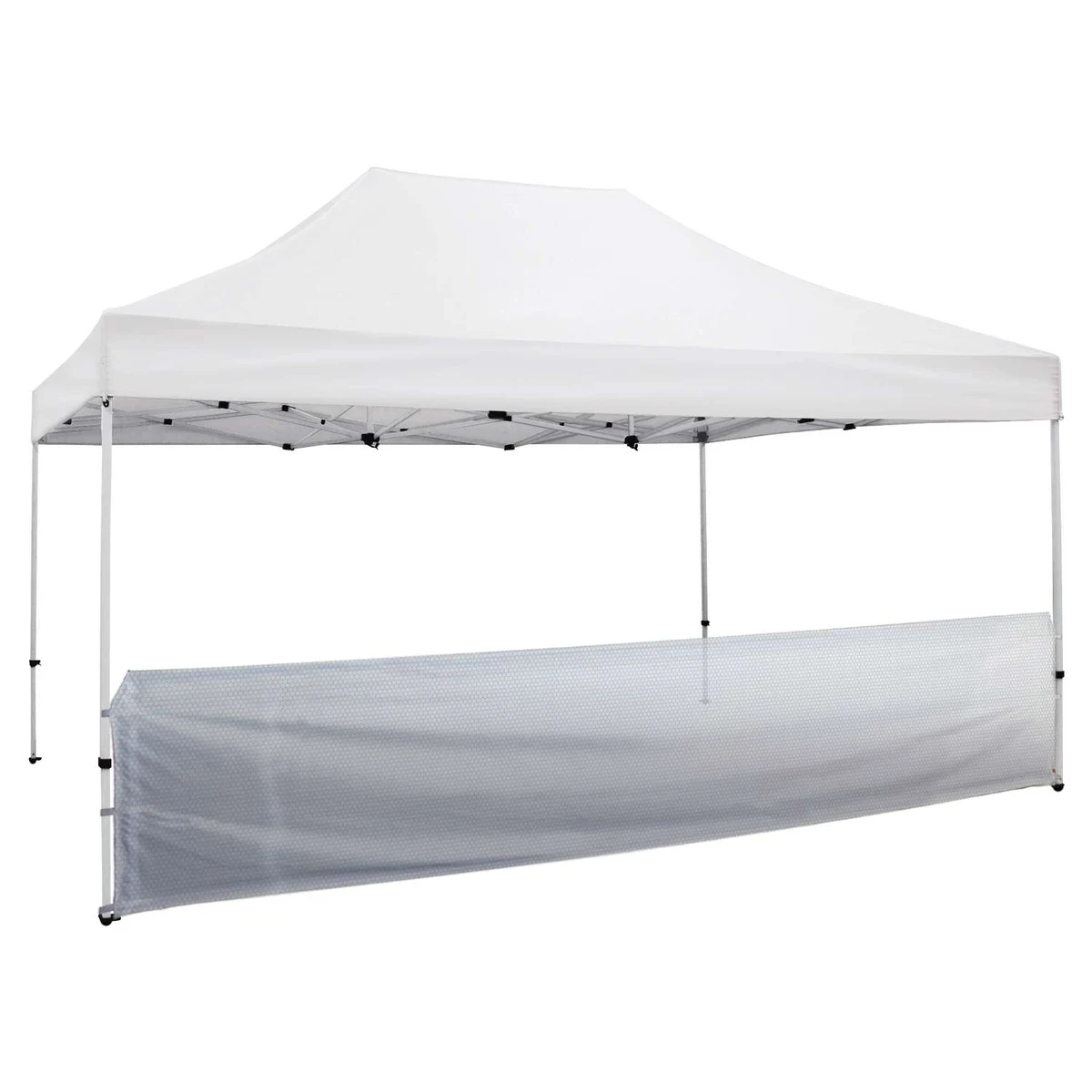 15' Premium Tent Half Wall Kit (Unimprinted Mesh) 1