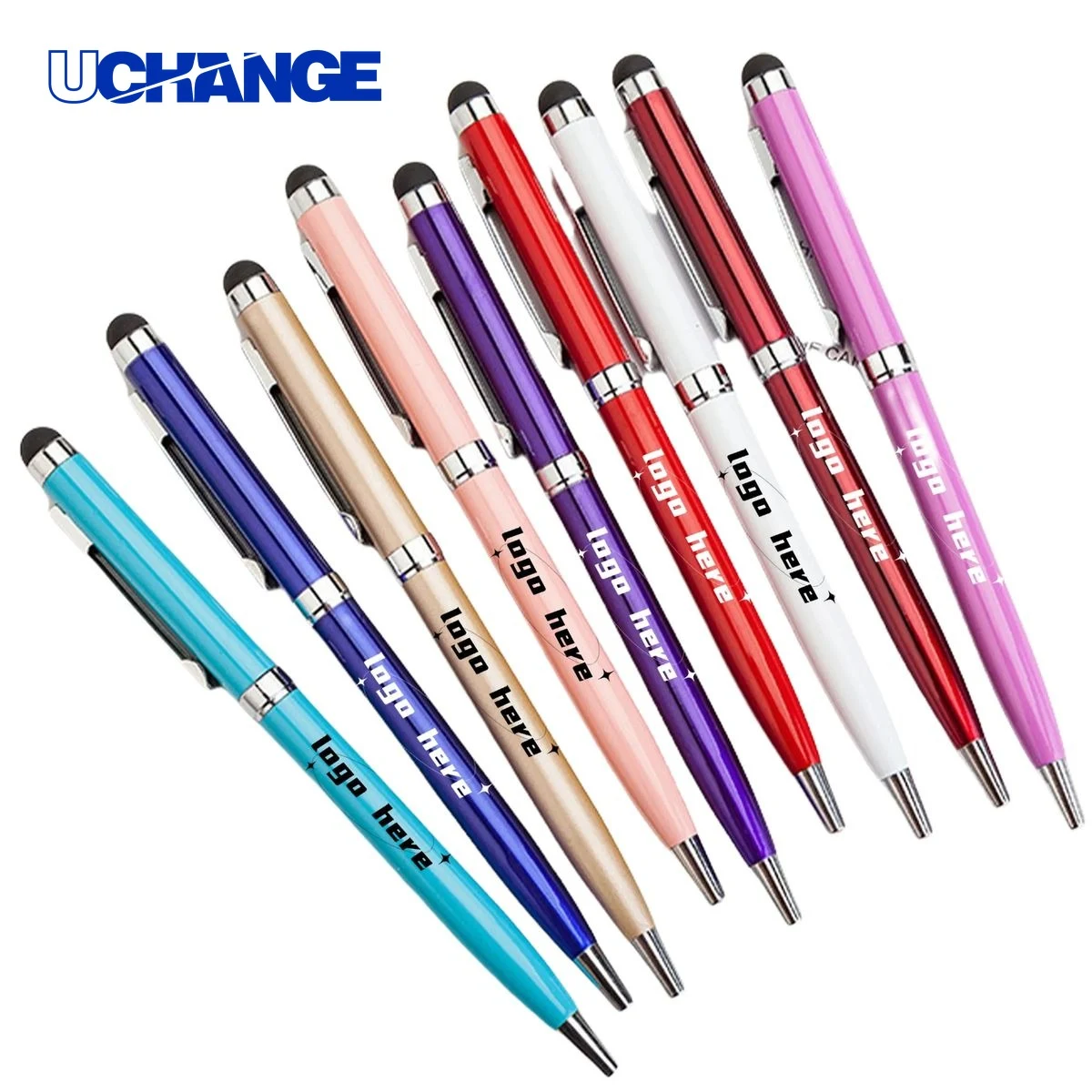 Metallic Slim Twister Stylus Pen for Tablets 1