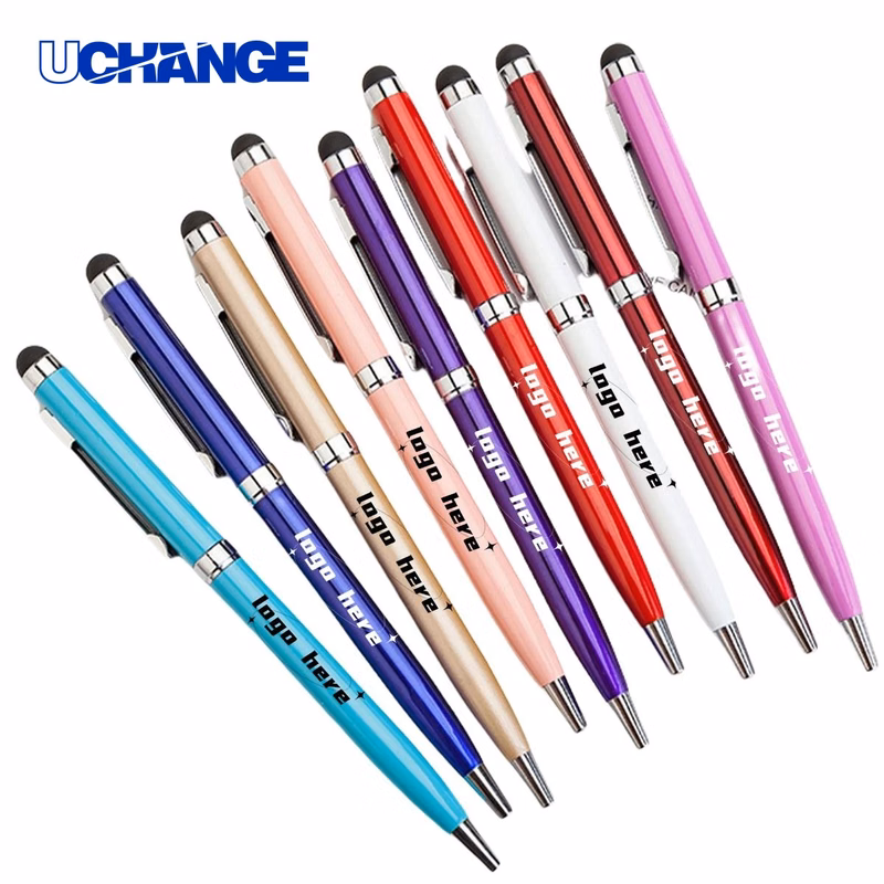 Metallic Slim Twister Stylus Pen for Tablets