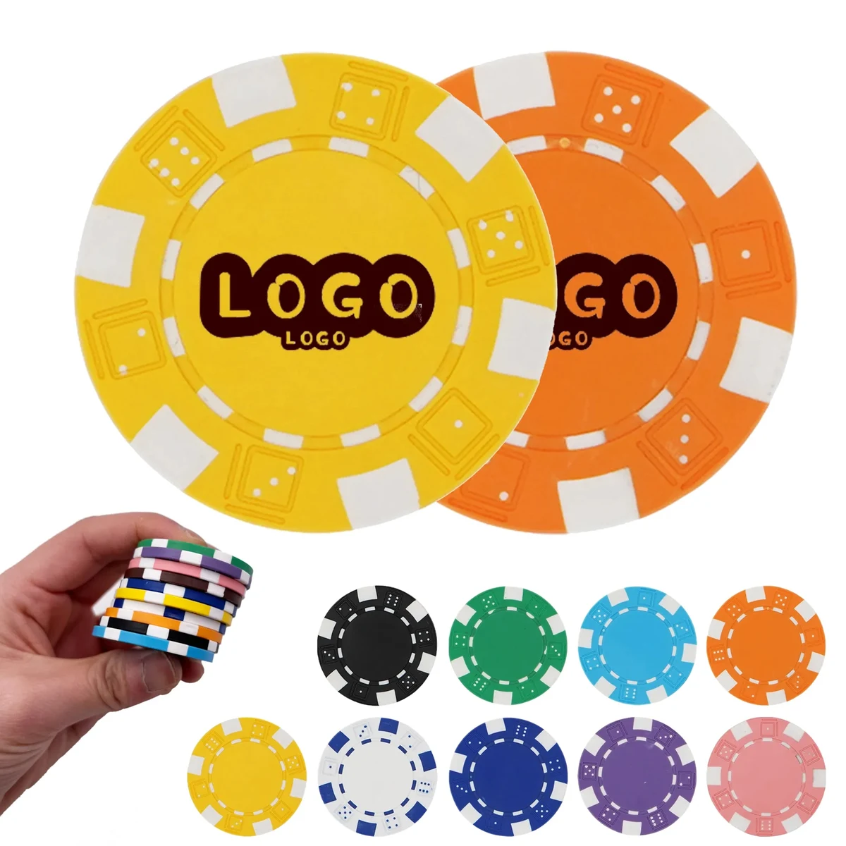 11.5 Gram Professional Poker Chips 1