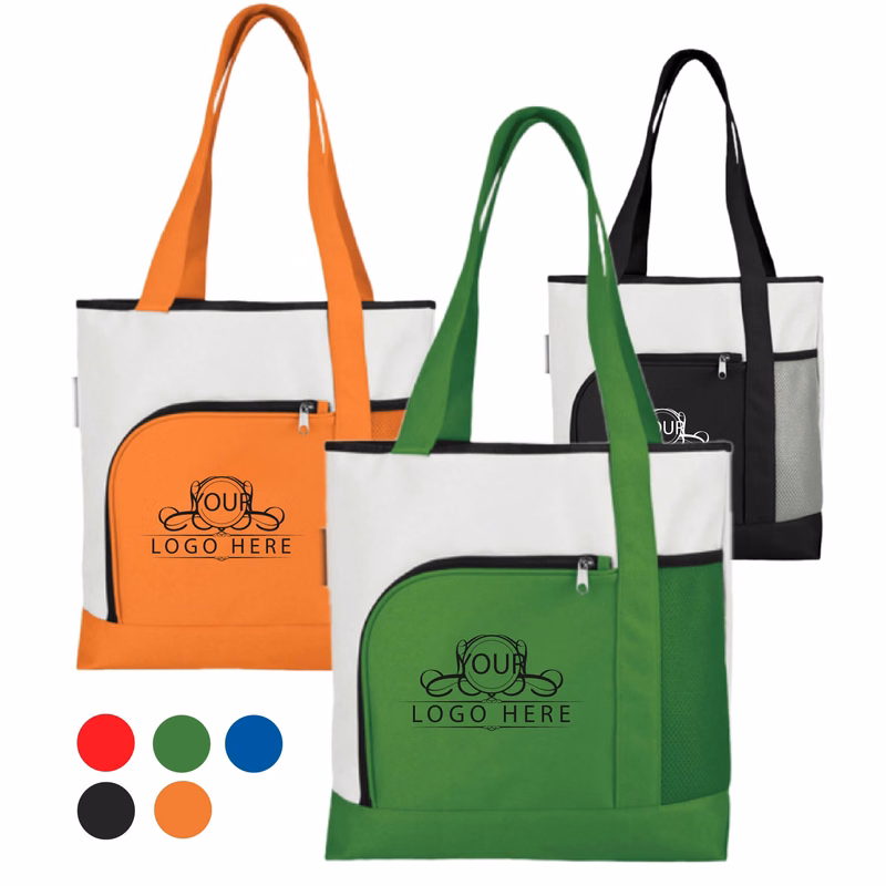 Two tone Tote Bags