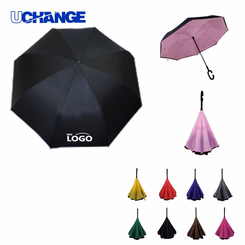 Reflective 20-Rib Folding Umbrella