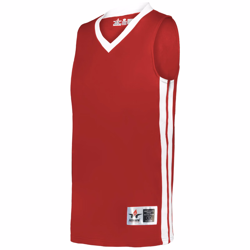 Ladies Single Ply Basketball Jersey