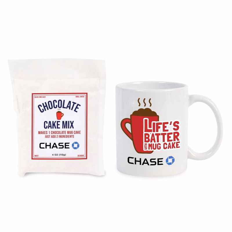 Fresh Beginnings  ® Full Color Mug and Cake Mix Gift Set