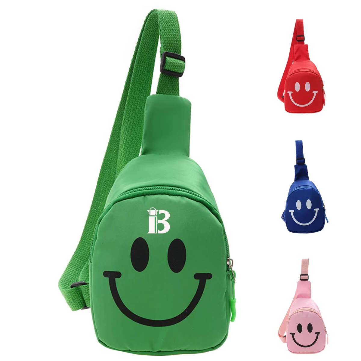 Children's Cute Smiling Face Small Shoulder Bag 1