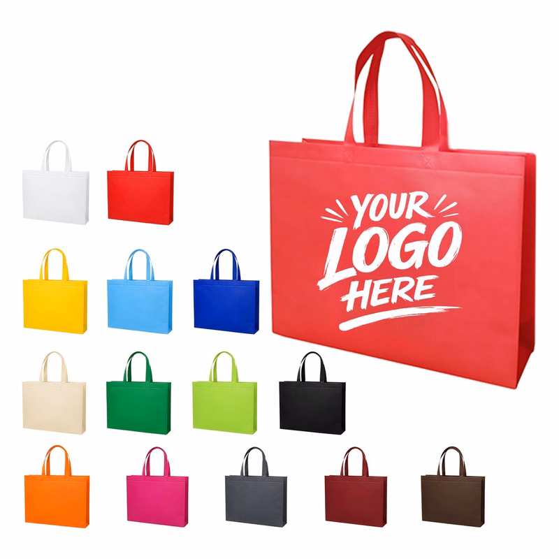 Laminated Nonwoven Tote Large Capacity Reusable Bag