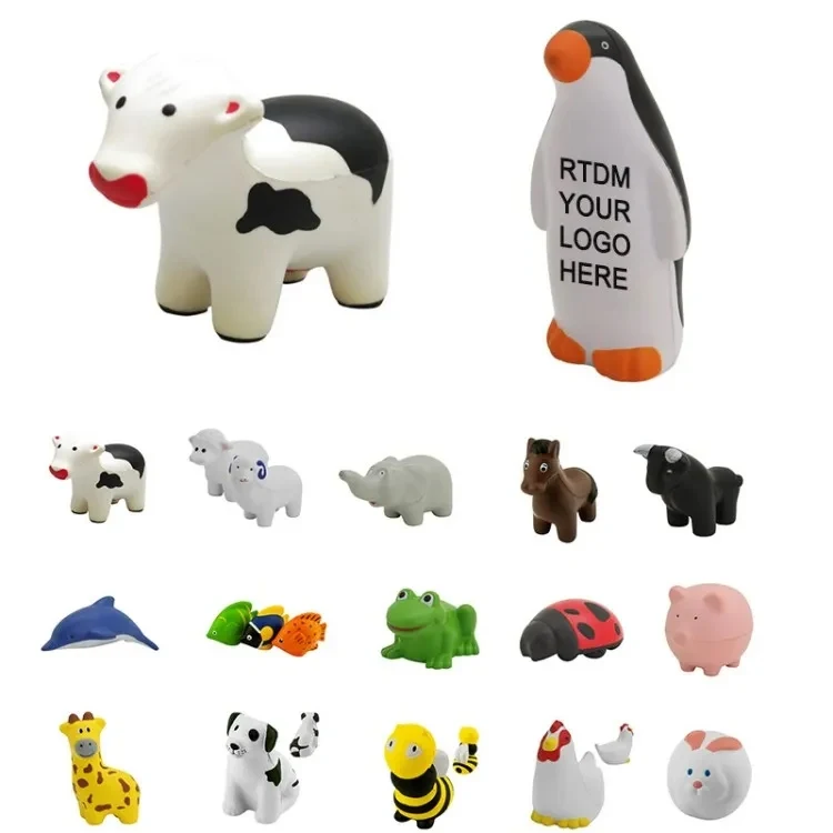 Animal Shape PU Stress Balls 1
