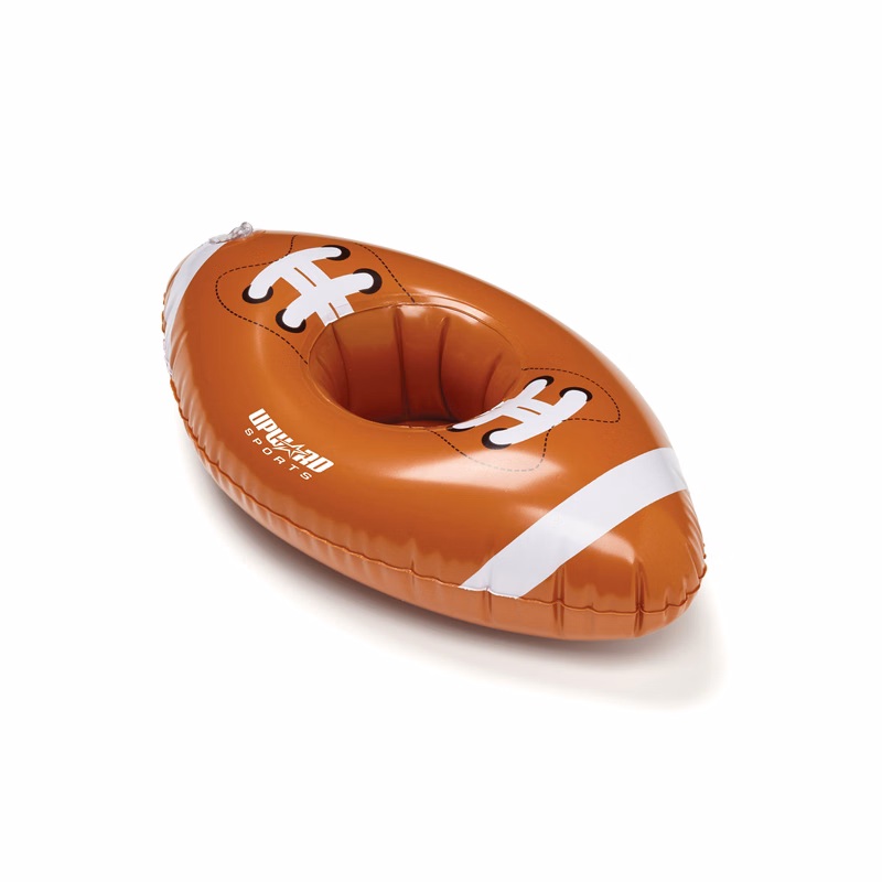 Inflatable 11" Football Floating Coaster