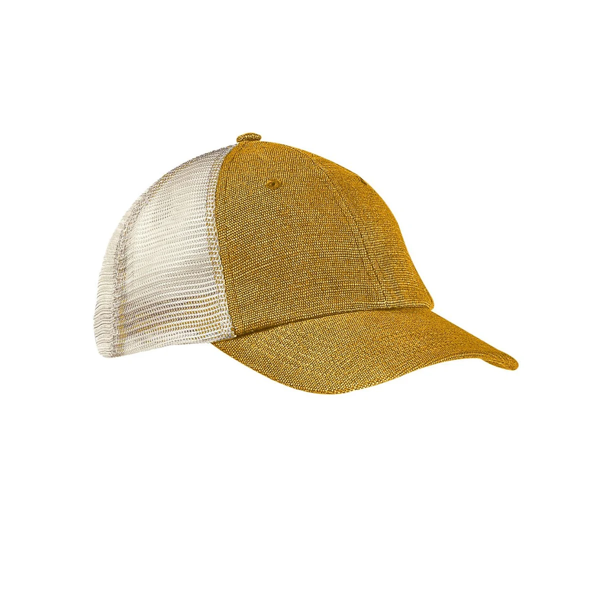 Washed Hemp Soft Mesh Trucker Cap - EC7095 1