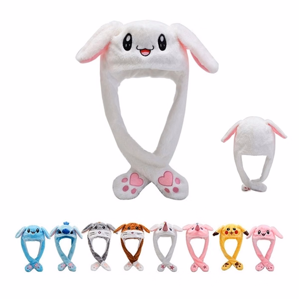 Rabbit Ear Moving Jumping Hat