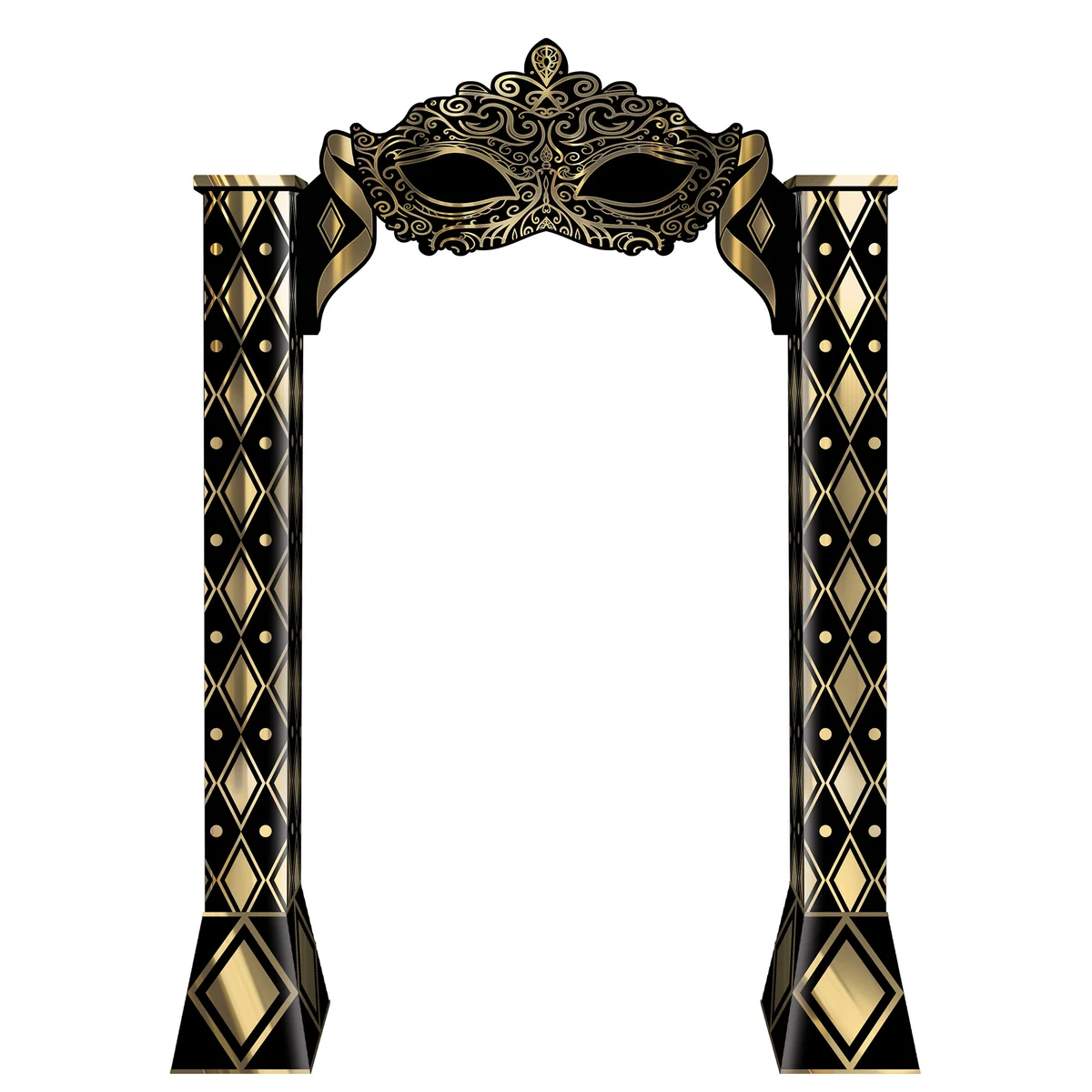 Masquerade 3-D Archway Prop 1