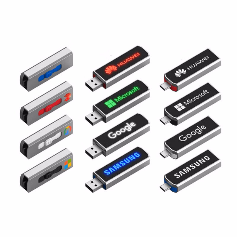 Type-C LED Light Up OTG USB Flash Drive