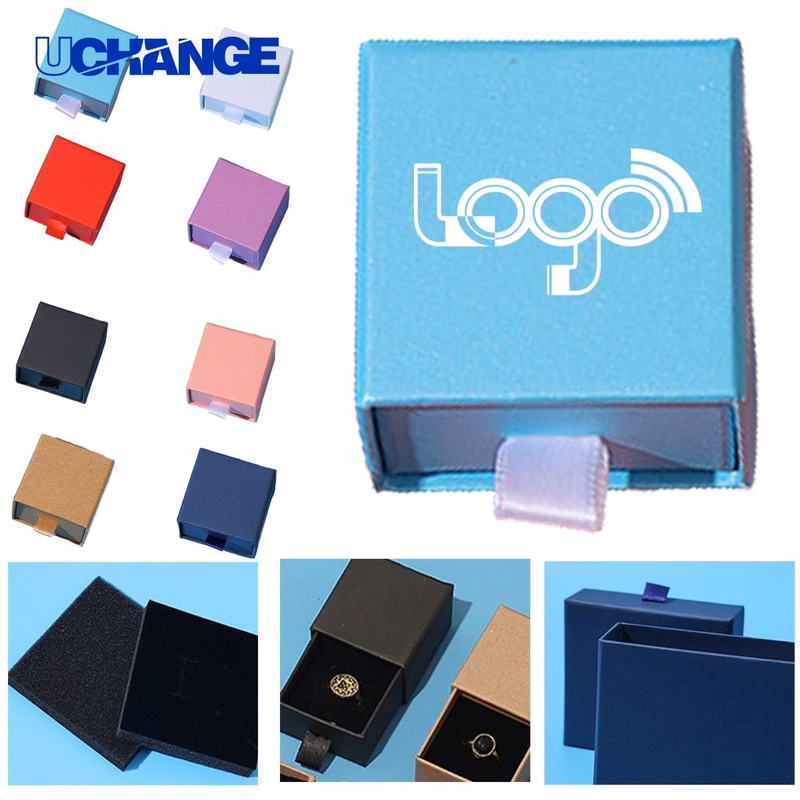 Premium Cardboard Jewelry Storage Box with Lining