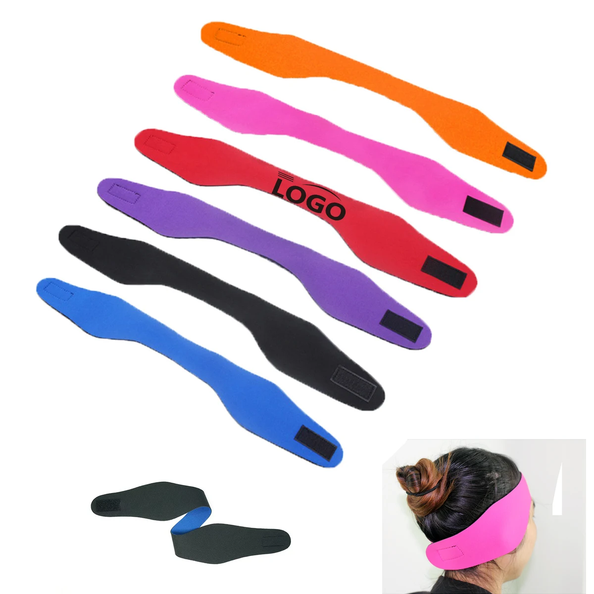 Adjustable Swim Headband Breathable Ear Covers 1