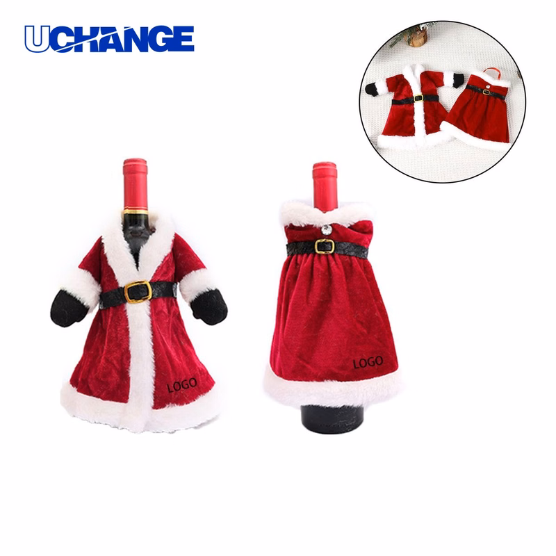 Holiday Bottle Cover Decoration