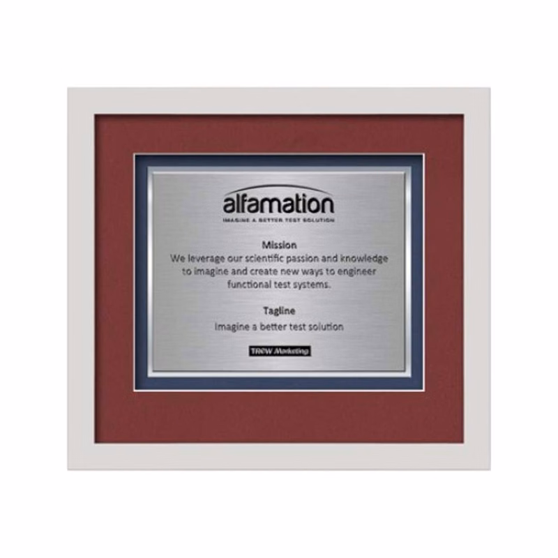 Primrose Certificate TexEtch - White